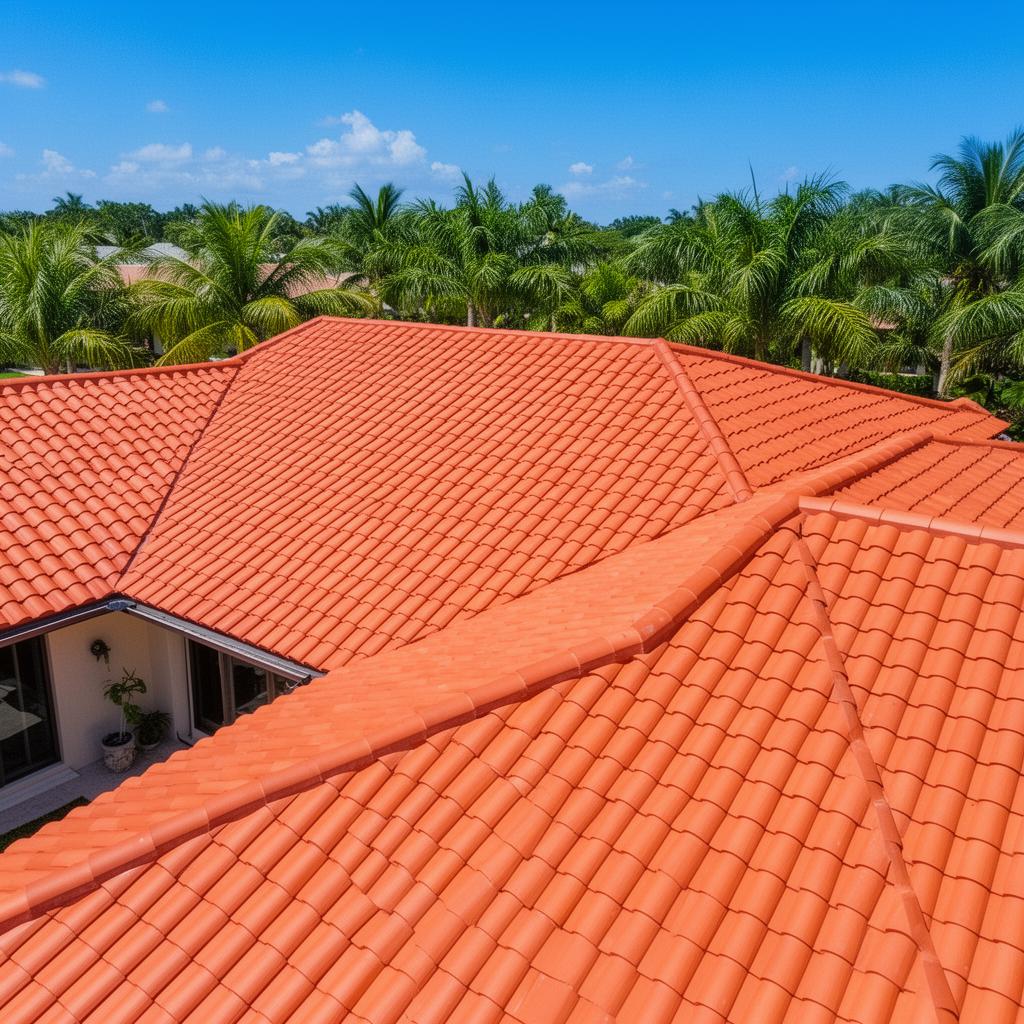 Tile roof soft-wash — St. Petersburg