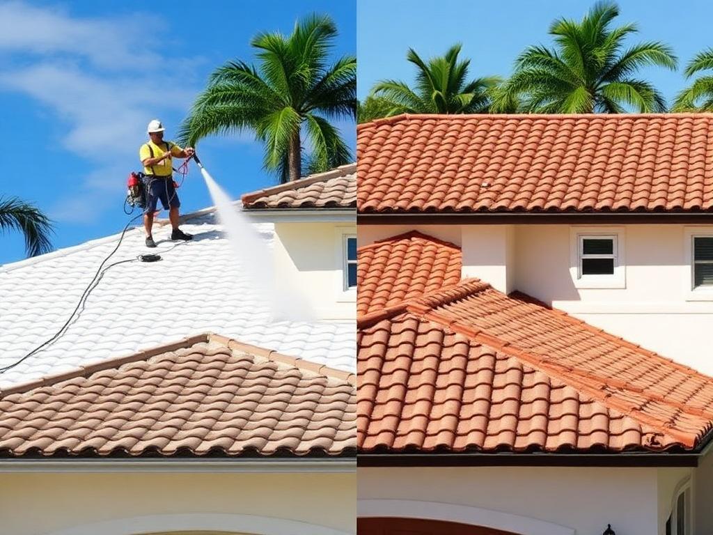 Roof Soft-Washing